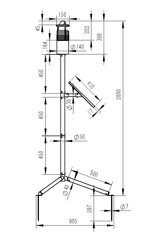 戰(zhàn)場(chǎng)中，碳纖維氣象站實(shí)時(shí)記錄氣象因素